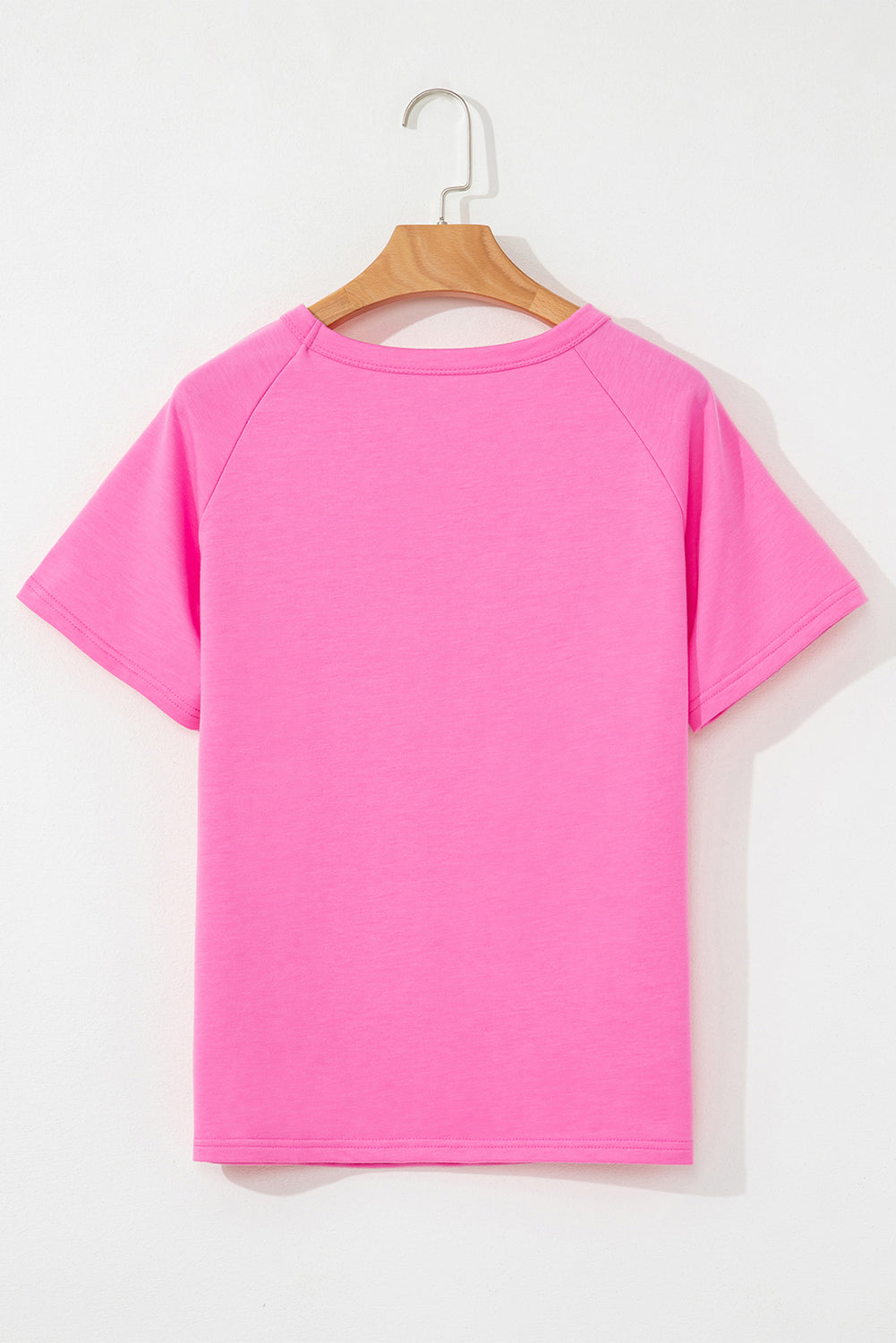 Beau Blue Striped Patch Front Casual Tee