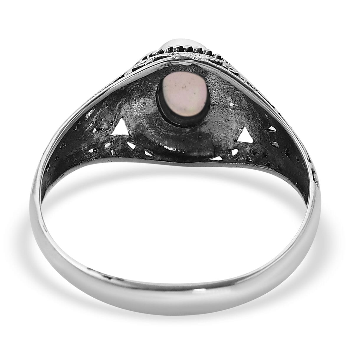 Bali Legacy Ethiopian Welo Opal Ring in Sterling Silver 0.50 ctw