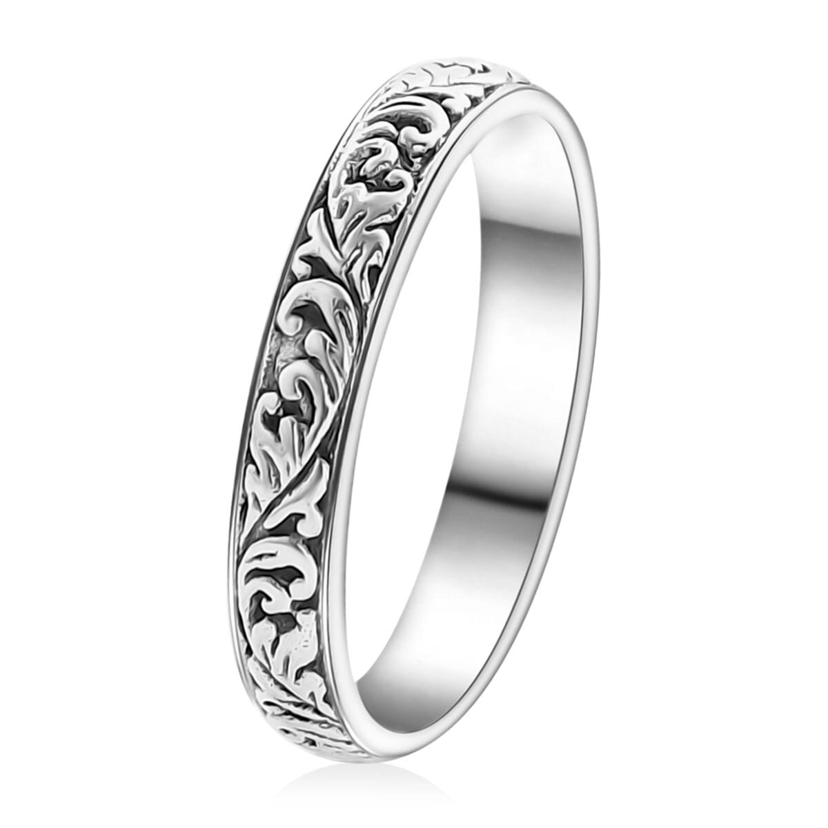 Bali Legacy Sterling Silver Ring 3.63 Grams
